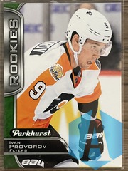 2016-17 Upper Deck Parkhurst Rookies RC #367 Ivan Provorov Philadelphia Flyers